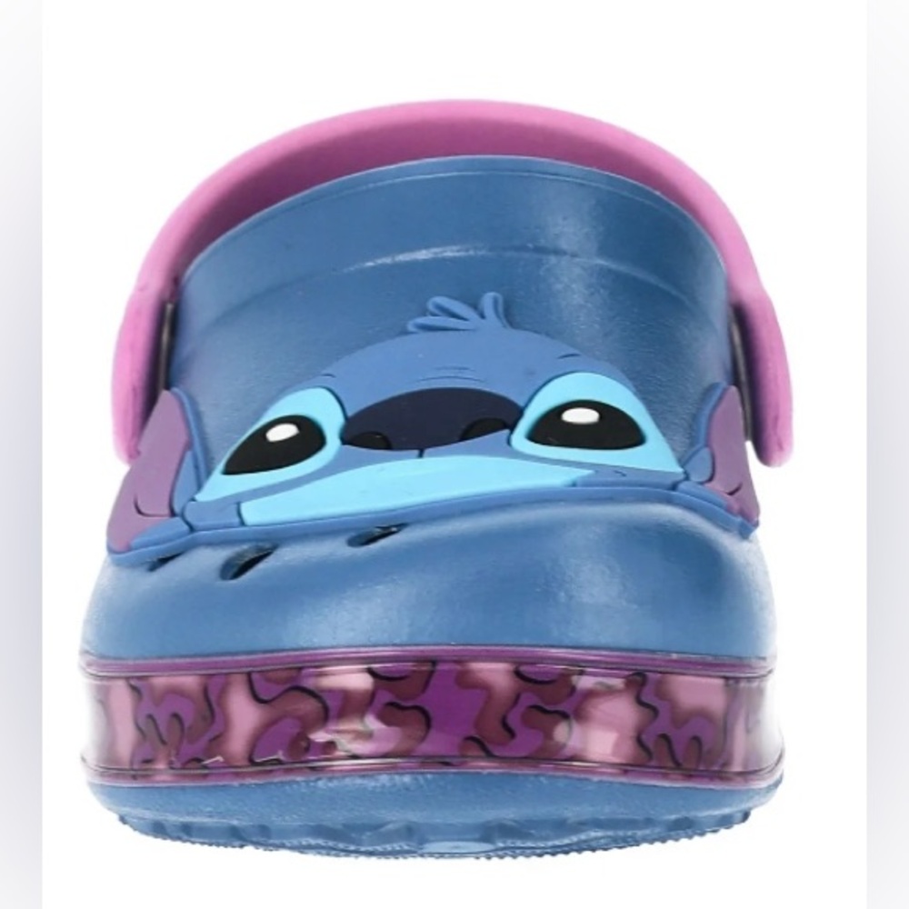 Disney Stitch & Angel Toddler Girls Comfort Clog Sandals - Picture 2 of 4